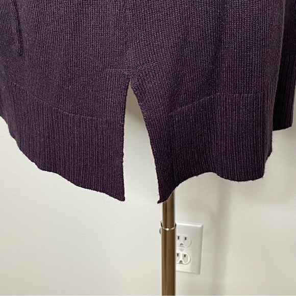 Croft and Barrow Purple Sweater Vest Cardigan - Picture 7 of 7